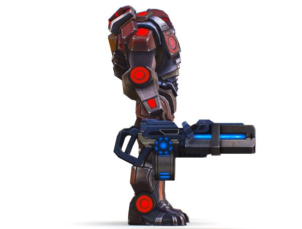 Assault heavy machine gun cannon naff barrel blaster laser arms