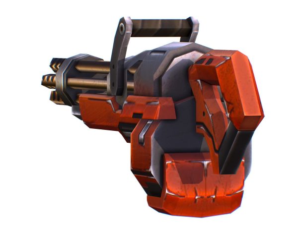 Assault heavy machine gun cannon naff barrel blaster laser arms