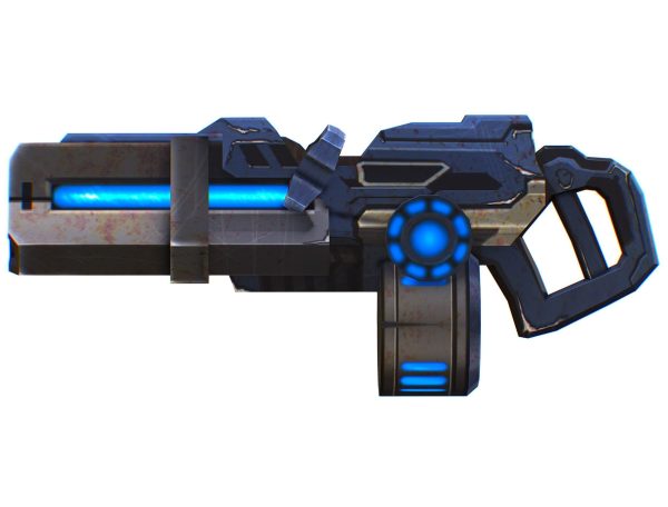Assault heavy machine gun cannon naff barrel blaster laser arms