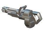 Assault heavy machine gun cannon naff barrel blaster laser arms