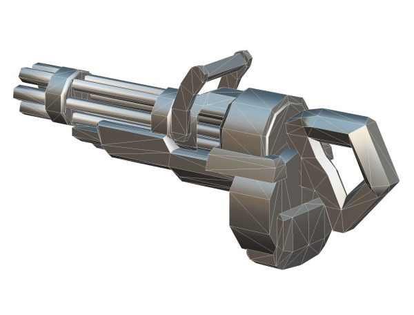 Assault heavy machine gun cannon naff barrel blaster laser arms