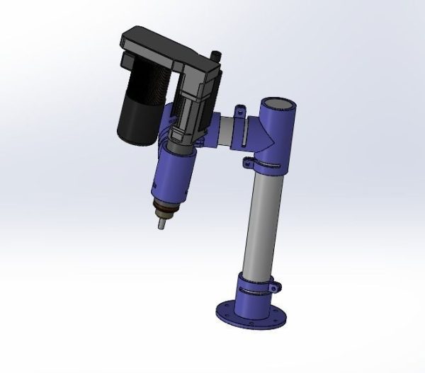 Assembly of machining equipments
