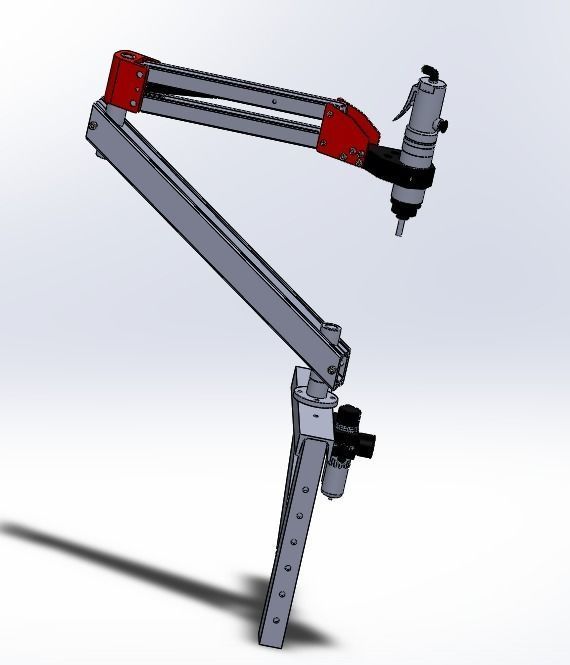 Assembly of machining equipments