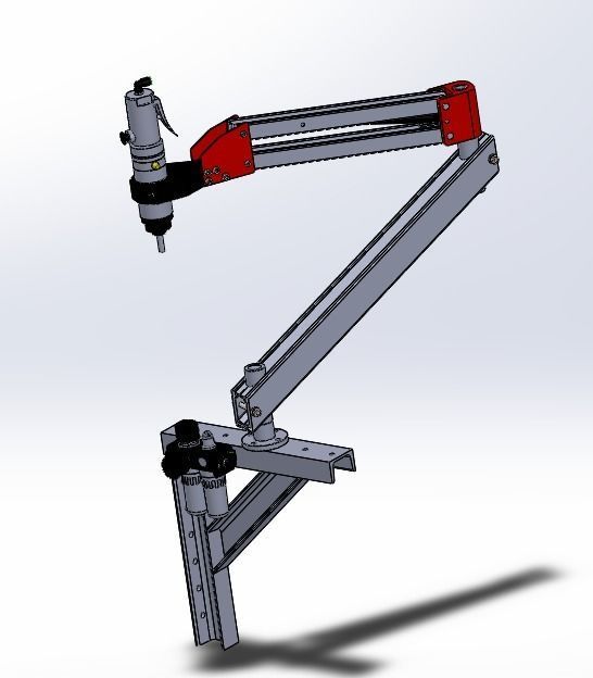 Assembly of machining equipments