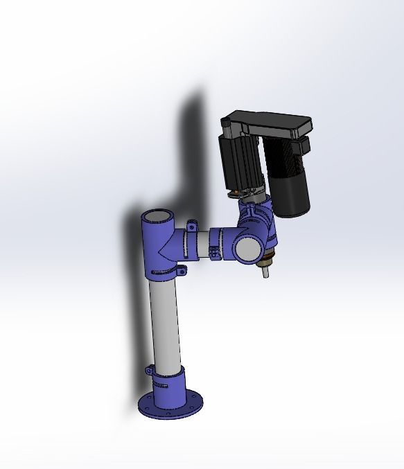 Assembly of machining equipments