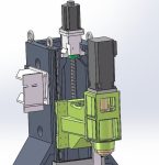 Assembly of machining equipments