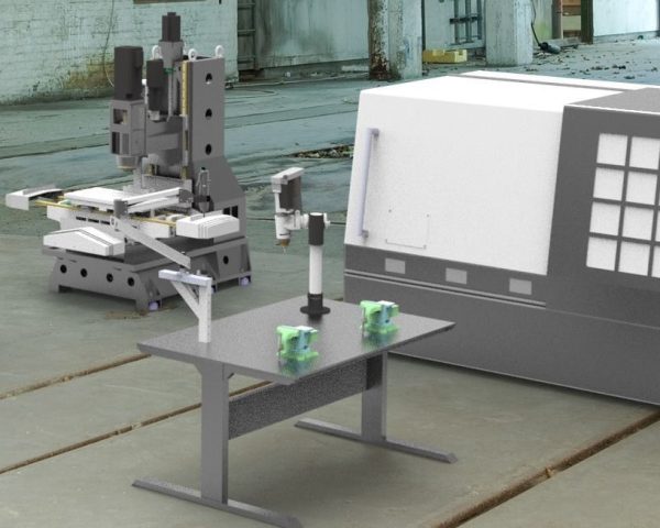 Assembly of machining equipments