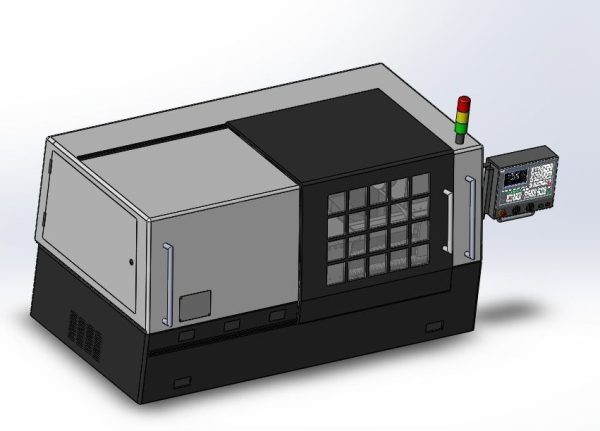 Assembly of machining equipments