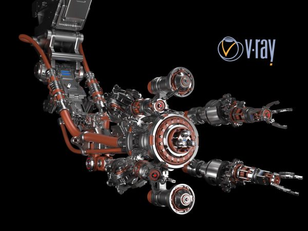 Assembly Robot Rigged 3D Model