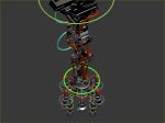 Assembly Robot Rigged 3D Model