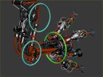 Assembly Robot Rigged 3D Model