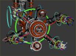 Assembly Robot Rigged 3D Model