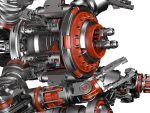 Assembly Robot Rigged 3D Model