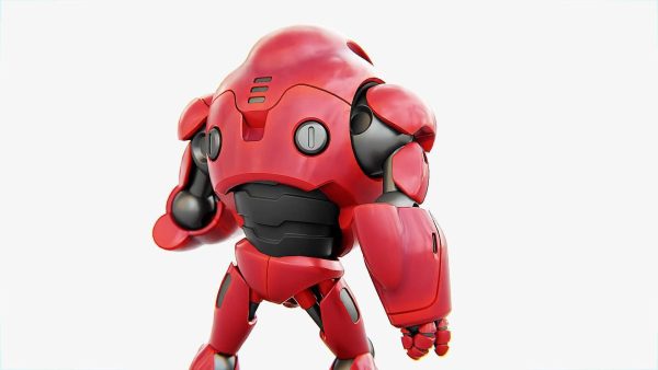 ASTRONAUT BOT V-2000  RIGGED