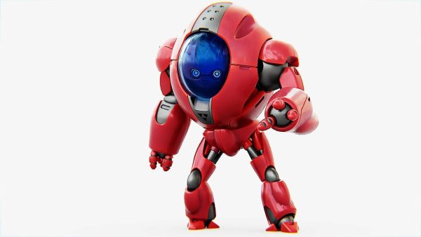 ASTRONAUT BOT V-2000  RIGGED