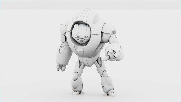 ASTRONAUT BOT V-2000  RIGGED