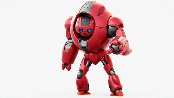 ASTRONAUT BOT V-2000  RIGGED