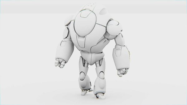 ASTRONAUT BOT V-2000  RIGGED