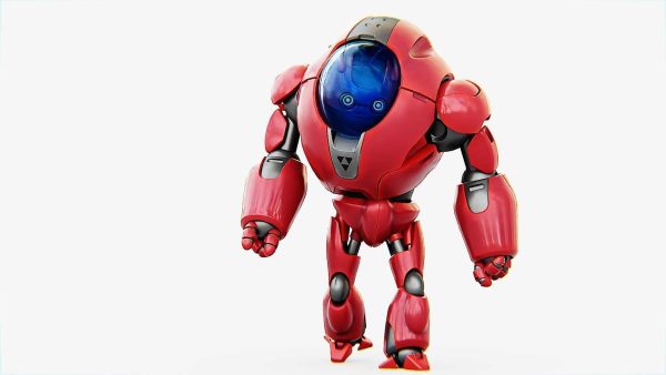 ASTRONAUT BOT V-2000  RIGGED