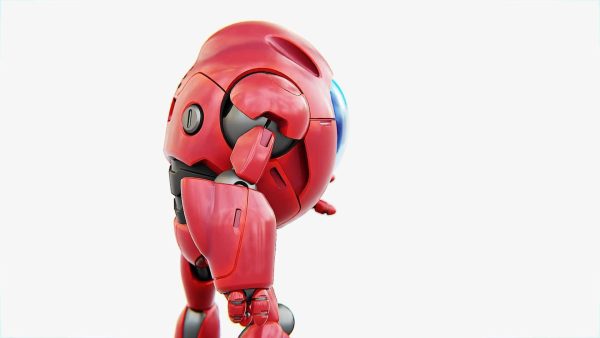 ASTRONAUT BOT V-2000  RIGGED