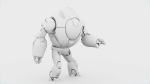 ASTRONAUT BOT V-2000  RIGGED