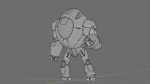 ASTRONAUT BOT V-2000  RIGGED