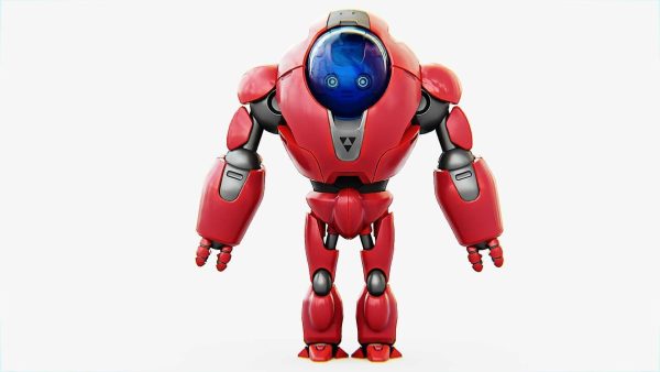 ASTRONAUT BOT V-2000  RIGGED