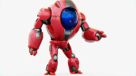 ASTRONAUT BOT V-2000  RIGGED