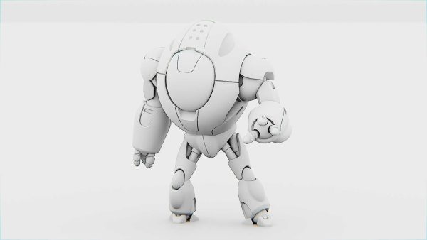 ASTRONAUT BOT V-2000  RIGGED