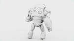 ASTRONAUT BOT V-2000  RIGGED
