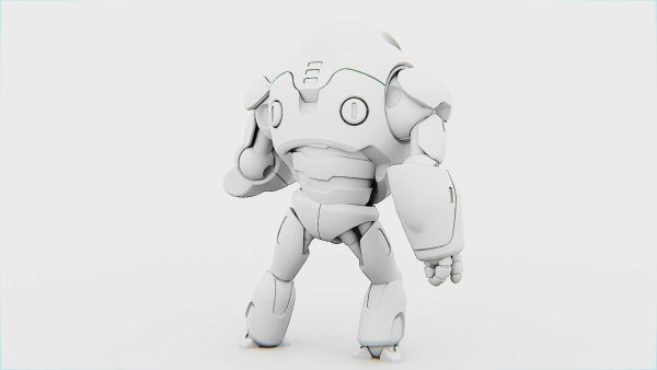 ASTRONAUT BOT V-2000  RIGGED