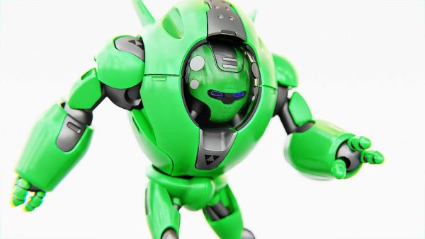 ASTRONAUT BOT V-3000   RIGGED