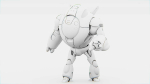 ASTRONAUT BOT V-3000   RIGGED