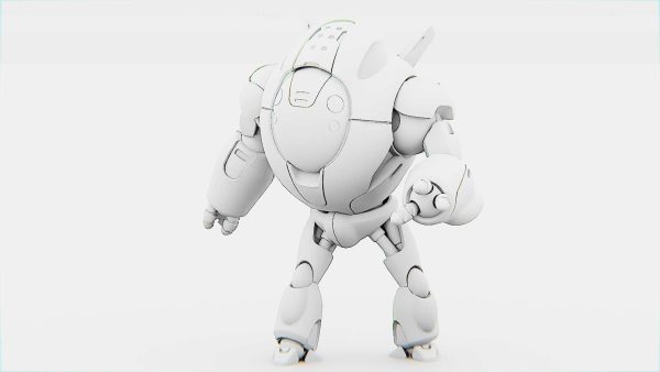 ASTRONAUT BOT V-3000   RIGGED
