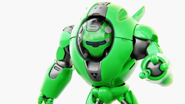 ASTRONAUT BOT V-3000   RIGGED