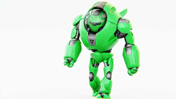 ASTRONAUT BOT V-3000   RIGGED