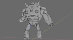 ASTRONAUT BOT V-3000   RIGGED
