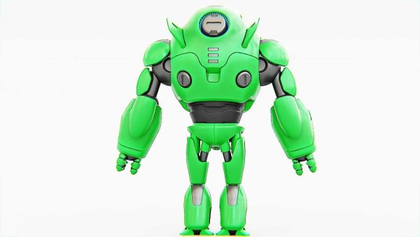 ASTRONAUT BOT V-3000   RIGGED