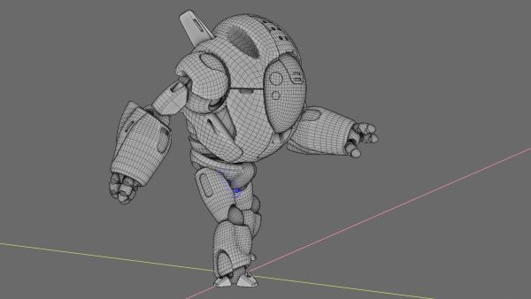 ASTRONAUT BOT V-3000   RIGGED