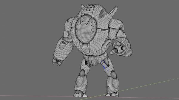 ASTRONAUT BOT V-3000   RIGGED