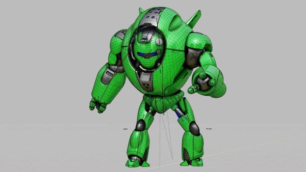 ASTRONAUT BOT V-3000   RIGGED