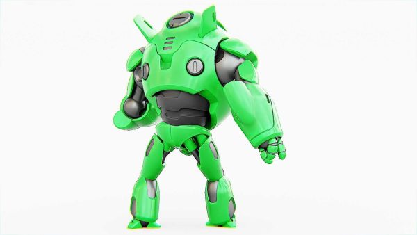 ASTRONAUT BOT V-3000   RIGGED