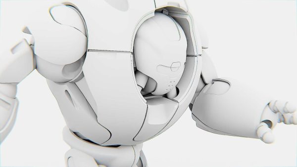 ASTRONAUT BOT V-3000   RIGGED