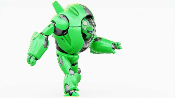 ASTRONAUT BOT V-3000   RIGGED