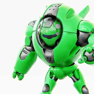ASTRONAUT BOT V-3000 RIGGED