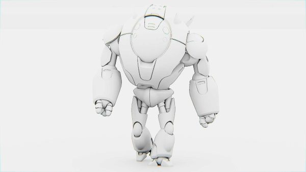 ASTRONAUT BOT V-3000   RIGGED