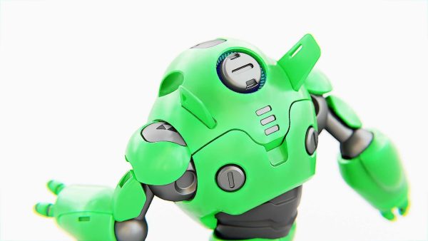 ASTRONAUT BOT V-3000   RIGGED
