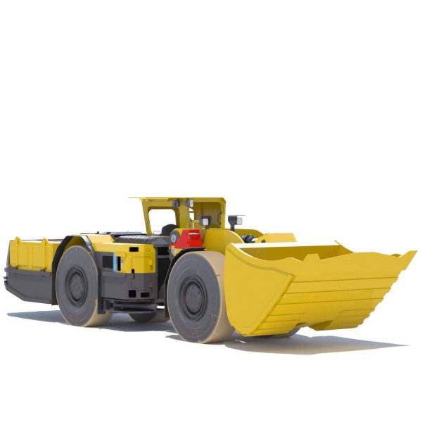 Atlas Copco underground loader Scooptram ST7 battery powered