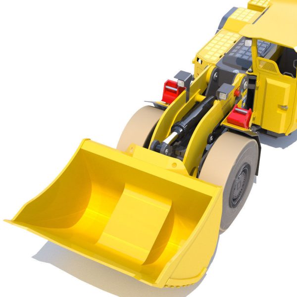 Atlas Copco underground loader Scooptram ST7 battery powered