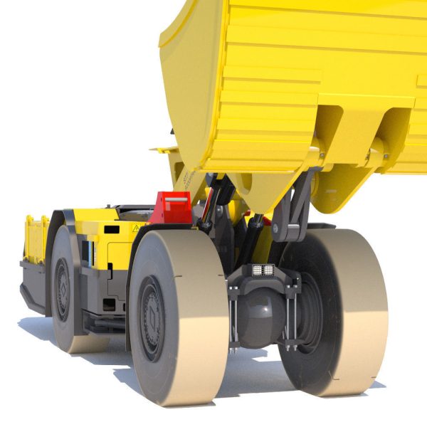 Atlas Copco underground loader Scooptram ST7 battery powered